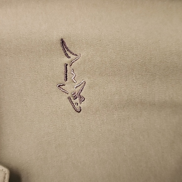 Greg Norman Men's Green Polo Shirt - Picture 2 of 10